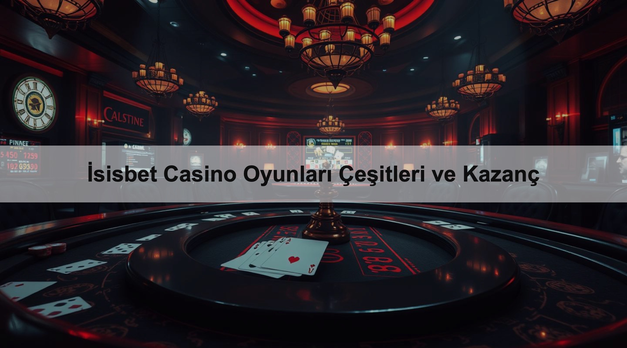 İsisbet Casino Oyunları Çeşitleri ve Kazanç 1 İsisbet Casino Oyunları Çeşitleri ve Kazanç